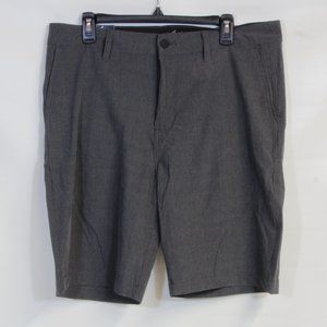 Atlantis Men's Charcoal Heather Hybrid Weather gear Golf Shorts